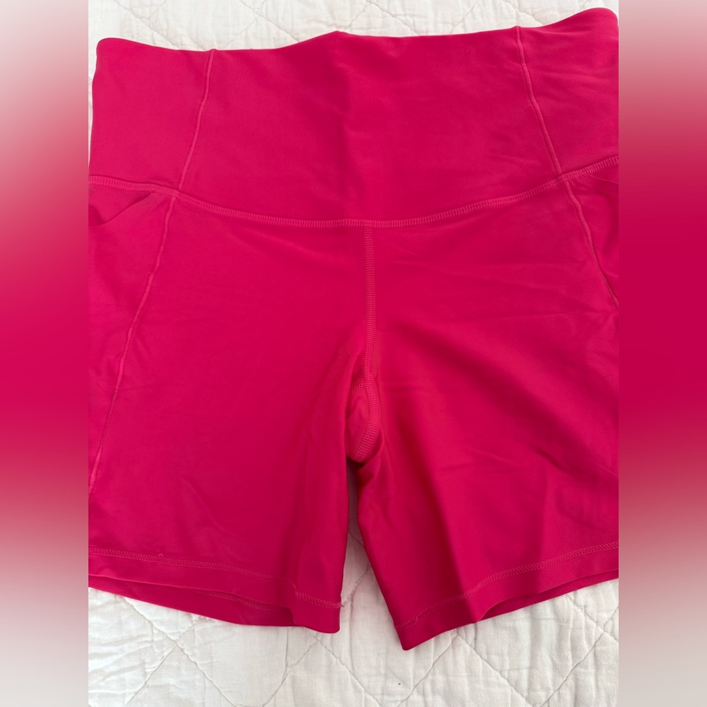 All in Motion Women's Vibrant Pink Bike Shorts